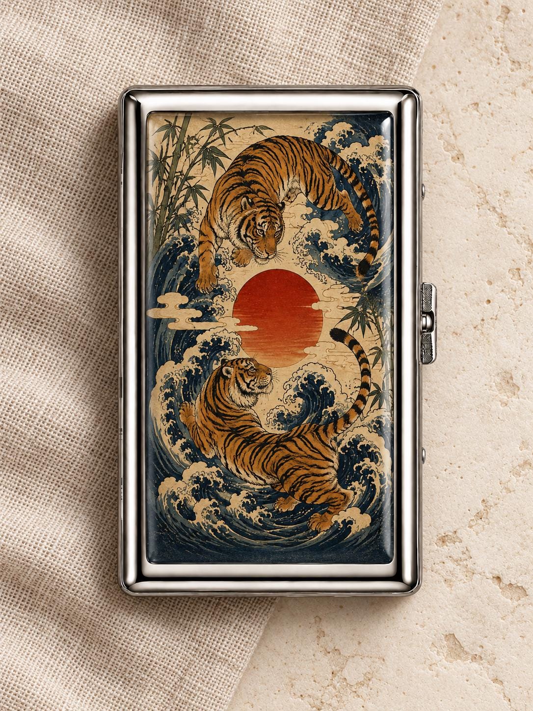 Japanese Cigarette Case - Etsy