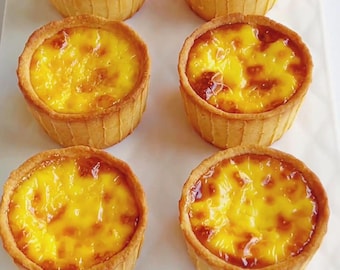 Recept på tyska puddingtårtor i PDF-format: Krämig vaniljsås-dessert