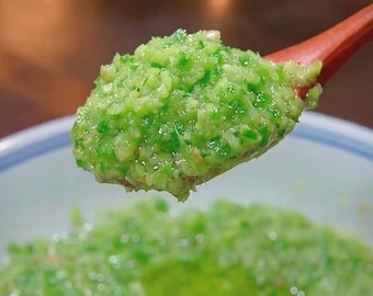 Ricetta della salsa allo zenzero e cipollotto / Condimento cinese saporito e ricco di umami (Ricetta)