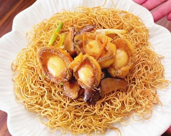 Hong Kong Style Pan-Fried Noodles Recipe | Crispy Chow Mein | Golden, Crunchy & Savory