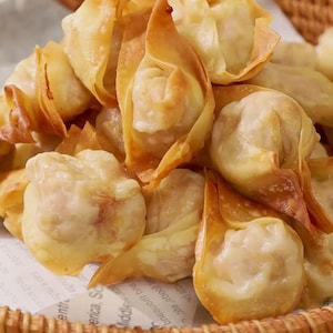 Recept på wontons i airfryer: Krispiga hemlagade wontons utan fritering