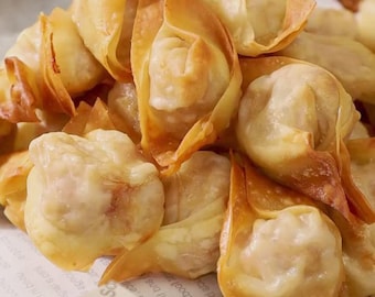 Air Fryer Wontons Rezept: Knusprige hausgemachte Wontons ohne Frittieren