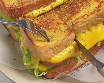 Receta de sándwich de repollo, jamón y queso: Desayuno rápido y sabroso en 10 minutos (Descarga en PDF)