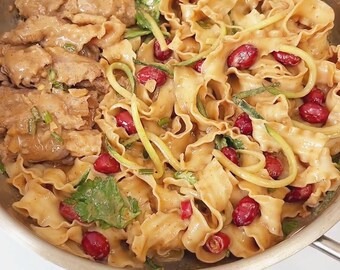 Creamy Sesame Noodles Recipe: Rich Nutty Chinese Pasta (Digital Download)
