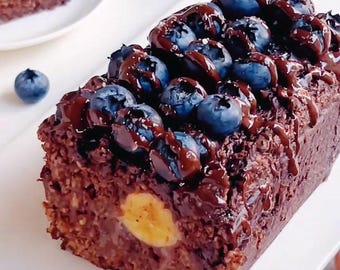 Chocolate Blueberry Oatmeal Cake: Moist, Wholesome & Easy Bake