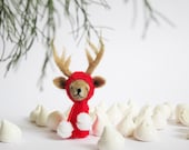 CHILDREN WALL ART Photo Print, home, kids room or nursery decor, winter reindeer
