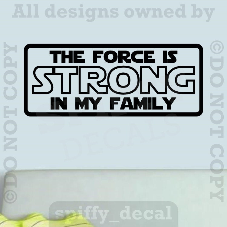 Funny Star Wars Wine Glass - The Force is Strong with This