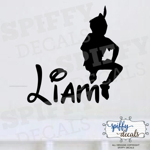 Custom Name Mickey Mouse Wall Decal Disney Cartoon Vinyl Etsy