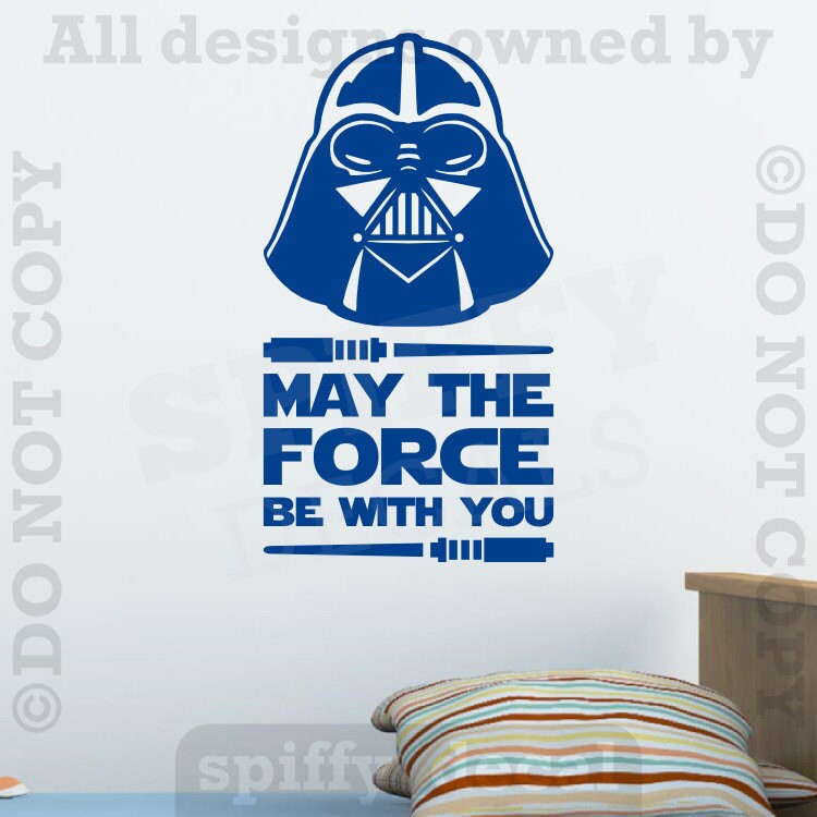 Star Wars May the Force Be With You Darth Vader - Dark Side