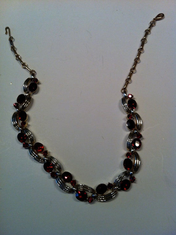 Red 50's Necklace - image 2