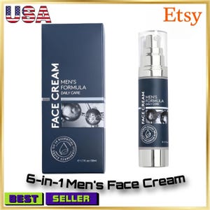 Particle Face Cream Men's 50ml Wrinkle Repair Moisturizer New
