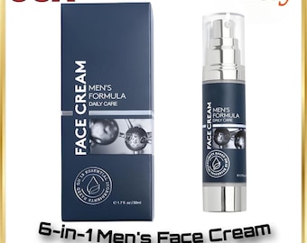 Particle Face Cream Men's 50ml Wrinkle Repair Moisturizer New
