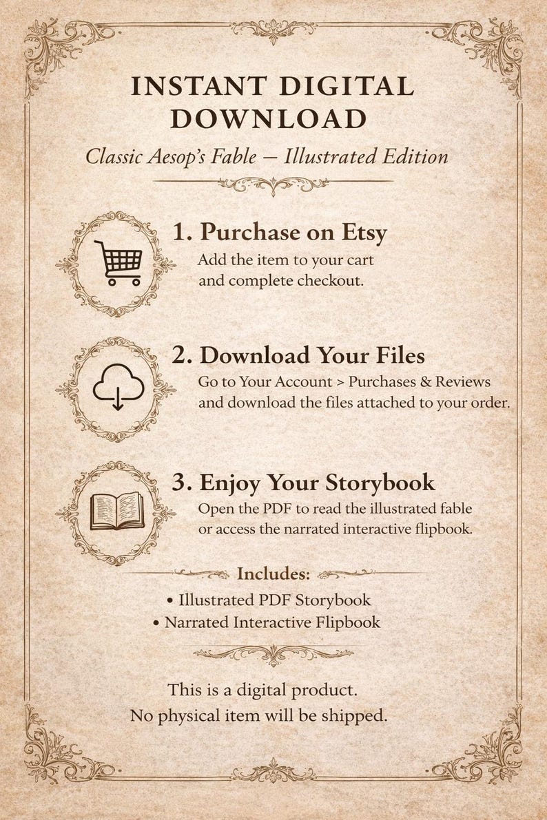 The Peacock’s Complaint | Aesop’s Fables Illustrated | Vintage Fine Art ...