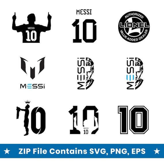 Messi SVG, Messi PNG, Messi Argentina Svg, Stickers, T-Shirts, Glow forge, Cut File Cricut, Silhouette