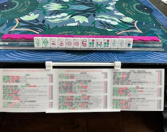 Mahjong Card Holder Under Table Mat