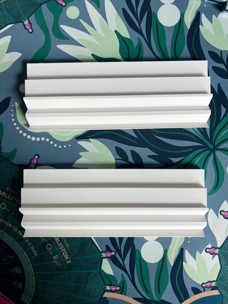 Double rack for mini Mahjong tiles