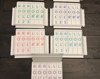 All In One Mahjong Practice Board Tool with BUILT IN RACK