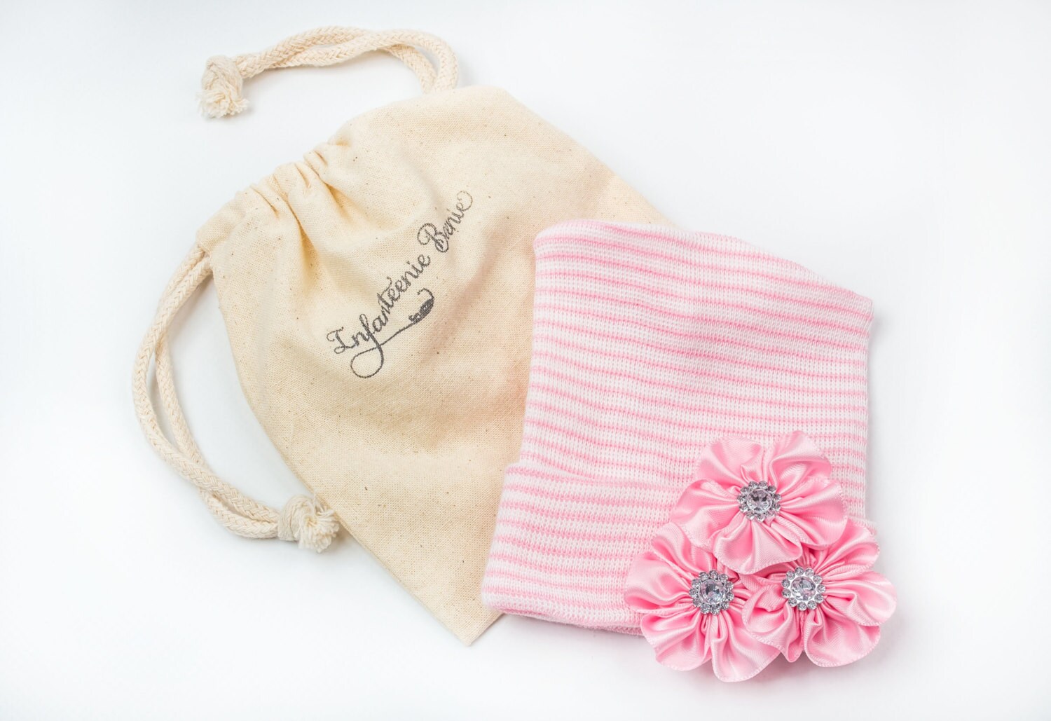 MORE COLORS baby girl beanie / Newborn Beanie / Girls Beanie Etsy