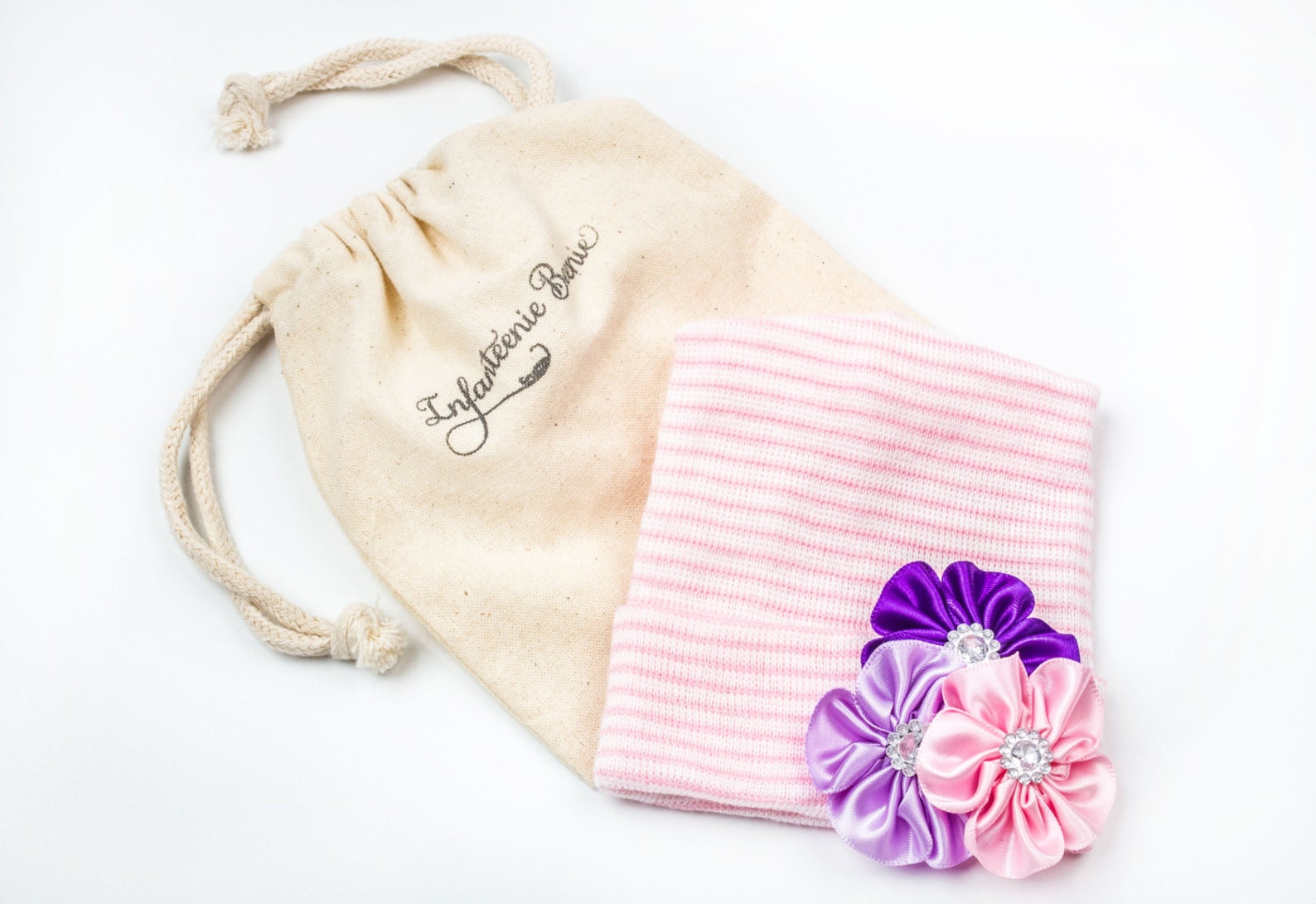 MORE COLORS baby girl beanie / Newborn Beanie / Girls Beanie Etsy