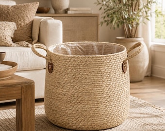 Handwoven Baskets for Stylish Home Decor
