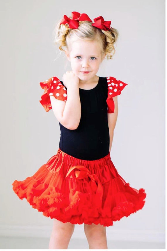 Jupon avec bandeau fleur rouge en or ou en argent jupe rouge fille d honneur tenue premier anniversaire Photos de nouveau ne tutu pour bebe Etsy France