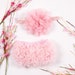 Baby Girl Ruffle Bottom Bloomer & Headband Set in Light Pink - Newborn Photo Set - Infant Bloomers - Diaper Cover - Baby Shower - Baby Girl