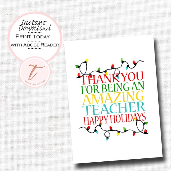 printable-holiday-thank-you-card-teacher-thank-you-amazing-teacher-pdf-instant-download-by