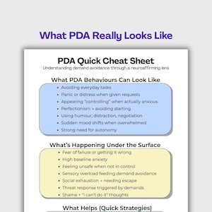 PDA Demand Behaviour Explained | Neuroaffirming Parent Guide (PDF)