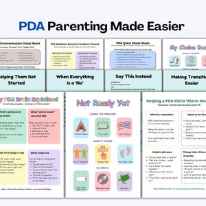 La crianza de los hijos con TDAH simplificada / Kit de herramientas para padres de niños con TDAH y TEA / Apoyo para crisis emocionales, comunicación y regulación (Descarga digital)