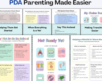 La crianza de los hijos con TDAH simplificada / Kit de herramientas para padres de niños con TDAH y TEA / Apoyo para crisis emocionales, comunicación y regulación (Descarga digital)