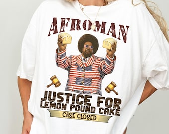 Comfort color Afroman T Shirt, Lemon Pound Cake Meme Tee, Vintage Rap Graphic T-Shirt, Sweatshirt, Hoodie