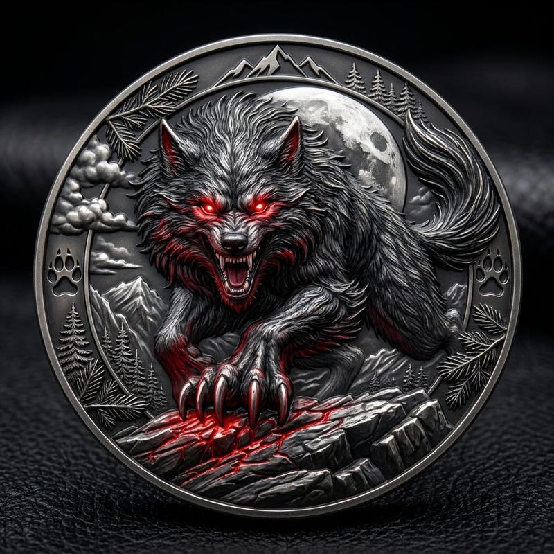Silver Rounds Werewolf Werewolf Silver - Etsy