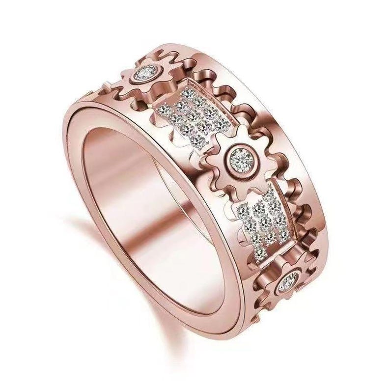 Gear Rider Ring Gear - Rotating Rings, Personalized Customization, Suitable for Both ...