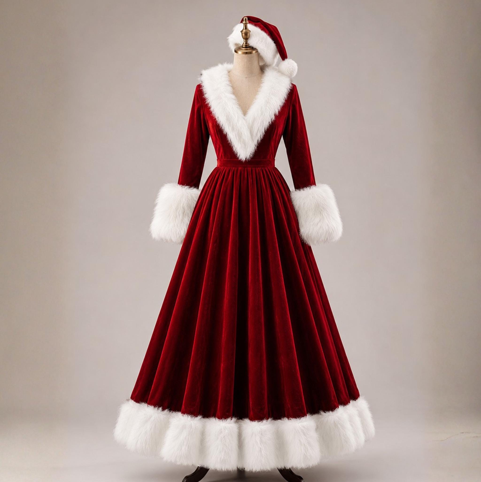 Santa Dress Women