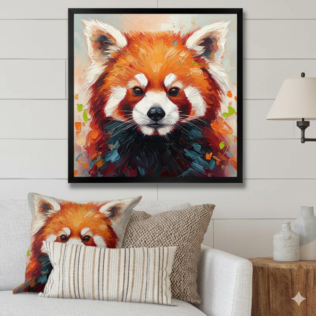 Red Panda Printable Wall Art | Animal Art Print | Instant Download ...