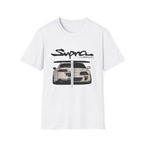JDM Supra MK4 T-Shirt, Split View Graphic Tee, Japanese Streetwear Car Merch