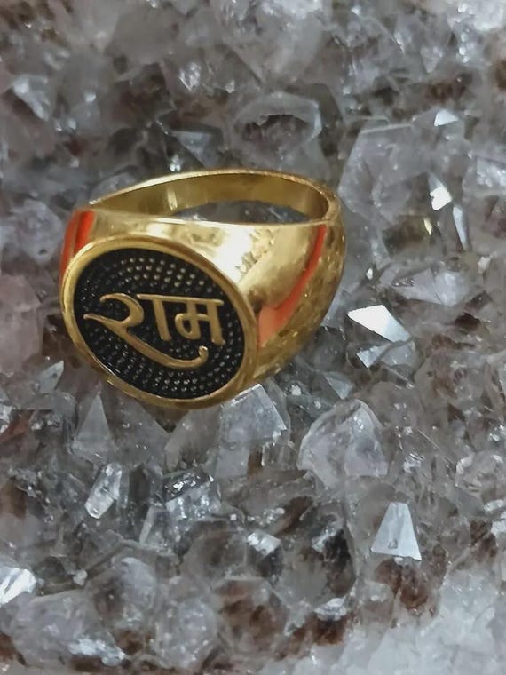 Handmade God of Wealth Ring: Attract Money & Good Luck Ram Ring