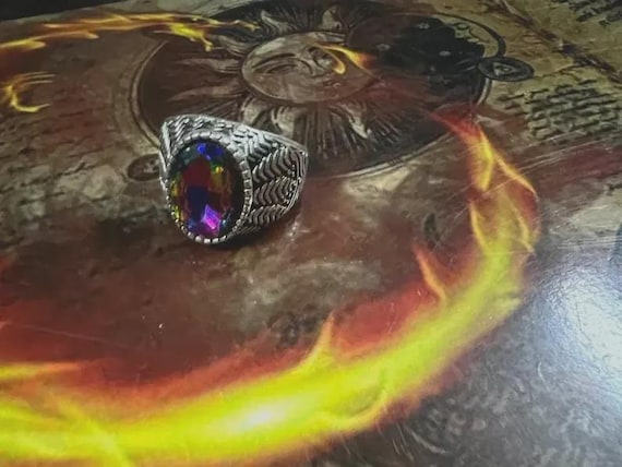 RICHNESS Quadrillion Maker Real Magic Occult Ring Wealth Lottery Money Wiccan A+++
