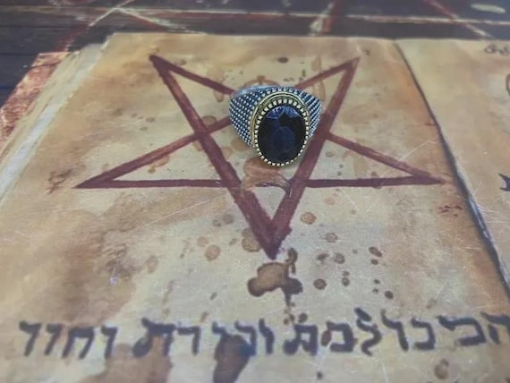 A Maker Real Magic Ring Wealth Lottery Money Success Ring A++++ .