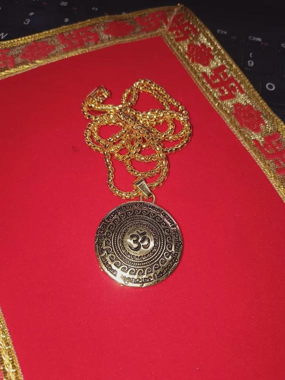 Aghori Talismanic Protective Necklace – Magical Amulet for Spiritual Protection & Prosperity++