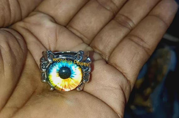 Wealth Talisman Riches Money9900 Drawing Business Solves All Your Debt powerful Ring +gift