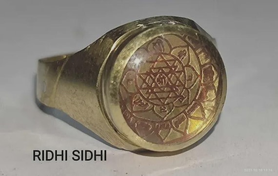 Handmade Talisman Ring: Witch Powers, Wealth & Love