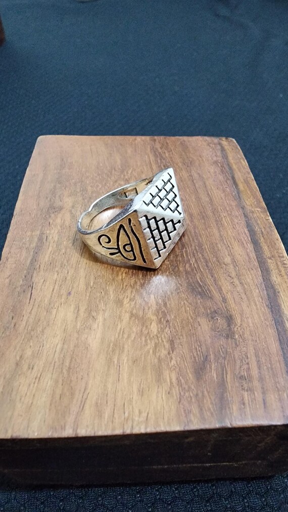 Wealth Business Ring Powerful Islamic Talisman to Attract Money Success Prosperity All Work Business