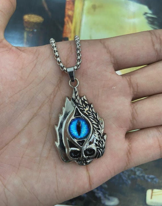 Third Eye Amulet: Psychic Protection Pendant - Metaphysical Jewelry
