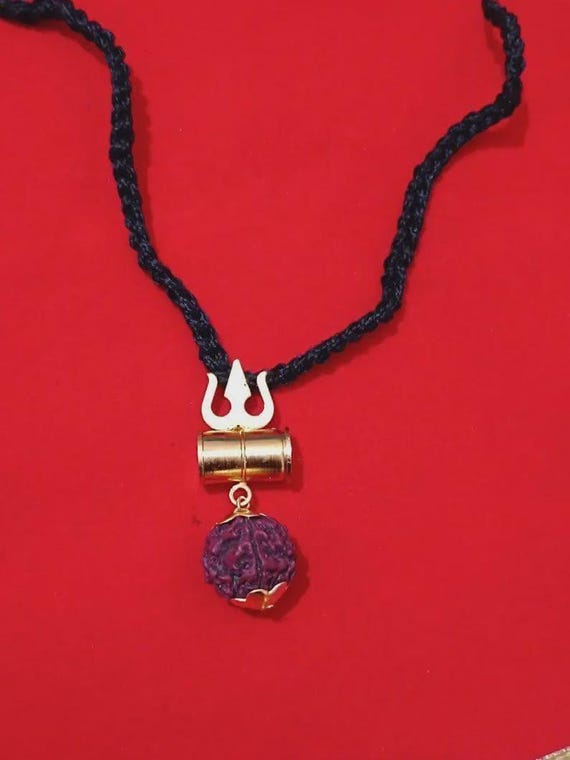 Lord Kuber Orgone Mala Pendant | Handmade Wealth Amulet Power