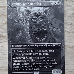 Choose Any Card| Laser Engraved Metal  TCG/MTG Proxy Cards | Stainless Steel
