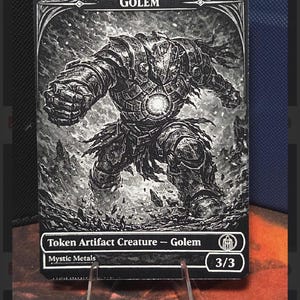 cards that create golem tokens mtg Splicer's Skill [Modern Horizons] Moderately Played Foil If you do MTG Golem Token  Stainless