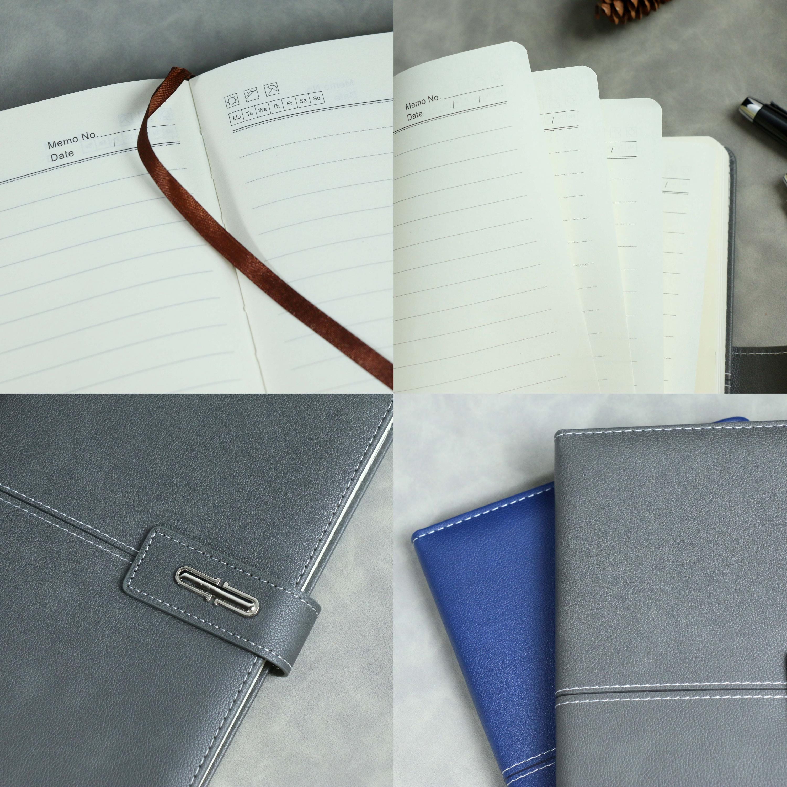 Custom Company Logo Notebook Gift Set, Personalized Journal, Matching ...