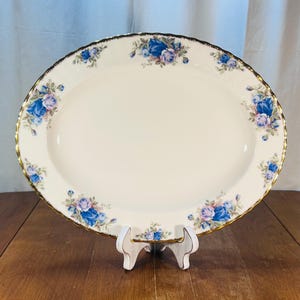 Royal Albert Moonlight Roses Platter - Etsy