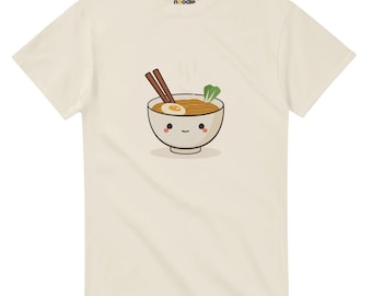 Personaje original de Odd Noodle - Clásico: Edición Bok Choy / Ramen / Camiseta de peso pesado